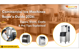 Commercial Ice Machines Buyer’s Guide 2026: Types, Sizes, Costs & Pro Tips Explained_PartsFe