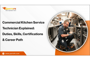 Commercial Kitchen Service Technician Explained: Duties, Skills, Certifications & Career Path_PartsFe