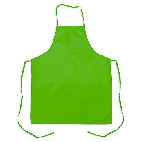 KNG 1033LMG Bib Apron Lime Green 32"