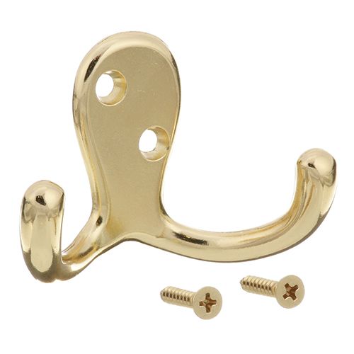 Allpoints 1341040 Die Cast Brass Coat Hook