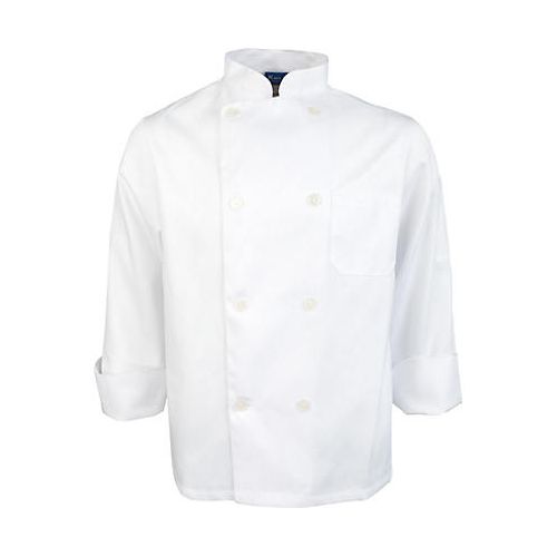 Allpoints 14342XL KNG 2XL Chef Coat Long Sleeve