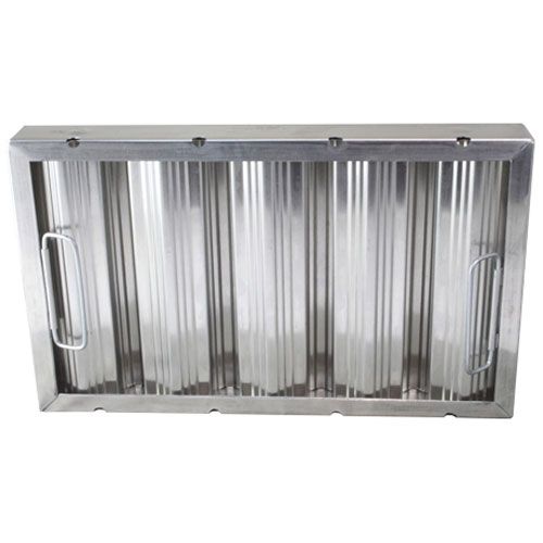Allpoints 261758 Aluminum Framed Baffle Grease Filter, 16" x 20" x 2"