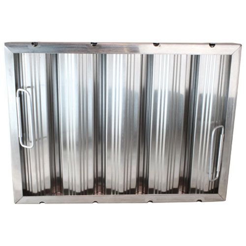 Allpoints 263891 Stainless Steel Baffle Filter - 12 X 16