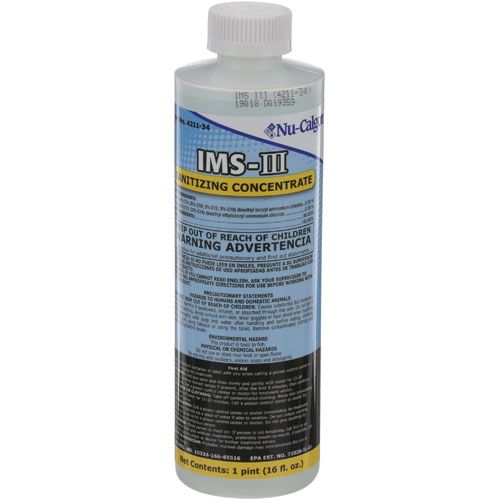 Allpoints 8012866 Nu-Calgon IMS-III Ice Machine Sanitizer, 16 OZ