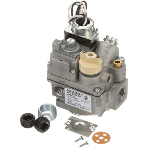 Anets P8903-40 Fry 1/2" FPT Natural Gas Safety Valve with  1/2" side Outlets 