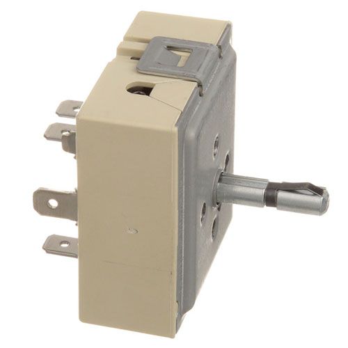 APW 69104-EGO Infinite Switch W/ 2 Horizontal Screws, Raised Base, 7/8" Long Shaft, D-Stem & Clip