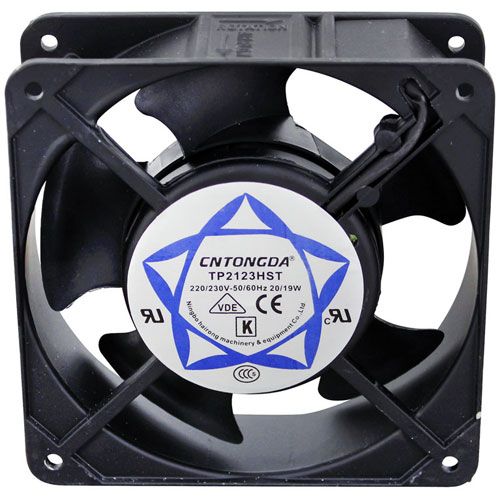 APW AS-1215400 220V/240V Axial Cooling Fan W/ 4-1/8" Hole Centers, 3100 RPM