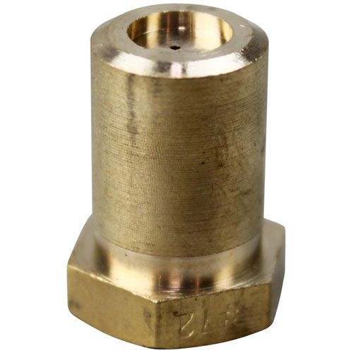 Bakers Pride 2A-R3023A Brass Hood Orifice 3/8"-27 X 1/2"