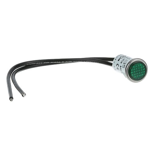 Bakers Pride P1128X Signal Light- Green Round