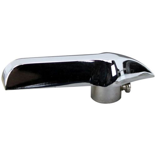 Bakers Pride S1001T Chrome Metal Handle 2-7/8", Mount .240", With Screw Set