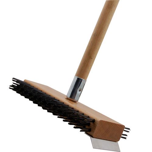 Bakers Pride T5014V Steel Grate Brush , W/Handle