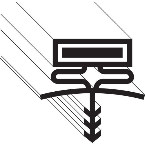 Bally BLRB54117 Door Gasket , 37-3/8" X 77-1/2"