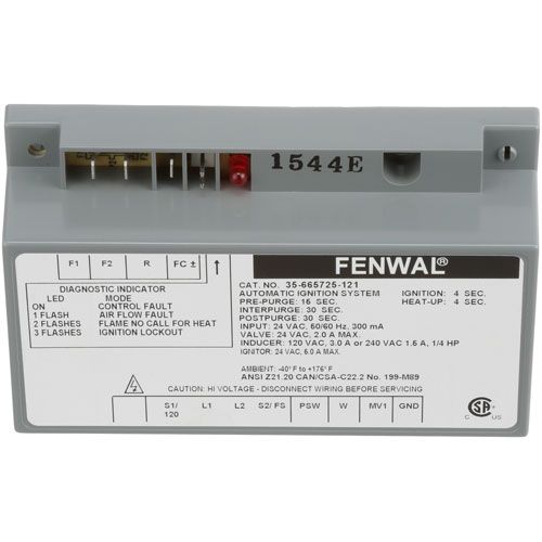 Baxter 01-1000V9-00170 Oven Ignition Module