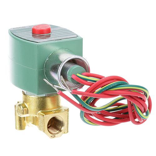 Baxter 100V17-00075 1/4" FPT Hot Water Solenid Valve, NC, 110/120V