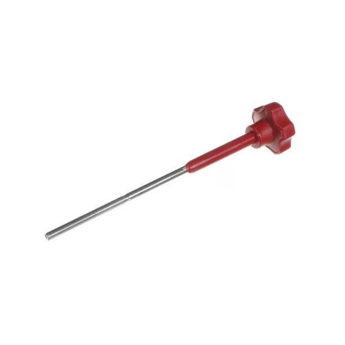 Berkel 01-40827E-01048 Knob & Rod Assembly Center Plate Red