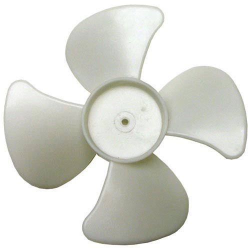 Beverage Air 405-063A Gray Plastic Fan Blade, 3/16" ID X 6" OD