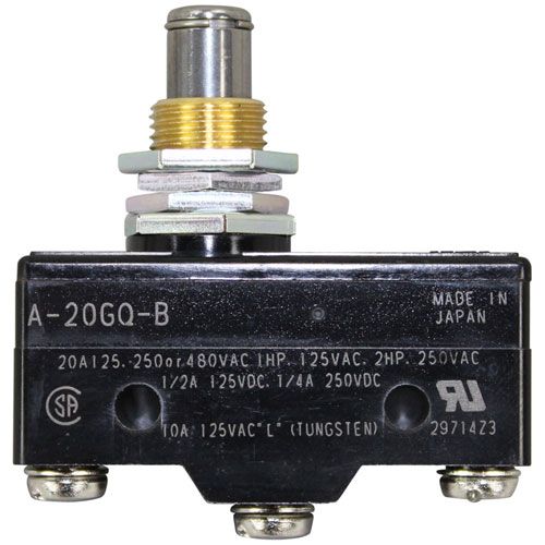 Beverage Air 502-058 Micro Push Button Switch, SPDT;20 AMP, 125/250/480 Volt