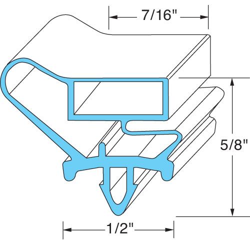 Beverage Air 712-013C-04 OBS @ BEV Door Gasket