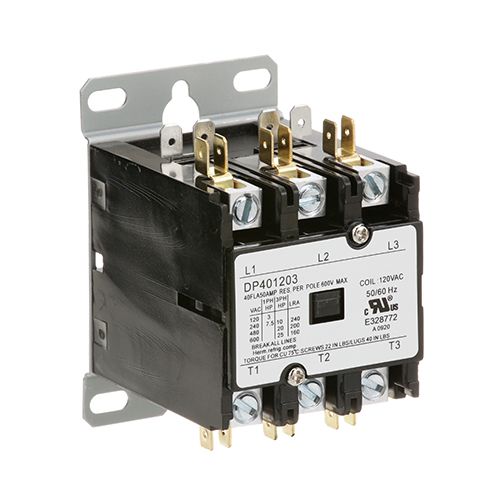 Blickman BLIAT108 3-Pole Contactor, 40 AMP,120V