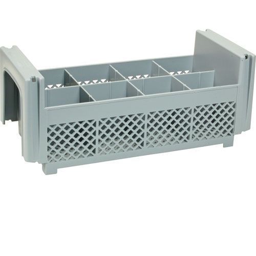 Cambro CAM8FBNH434151 Flatware Camrack Basket, Polypropylene, Gray Color