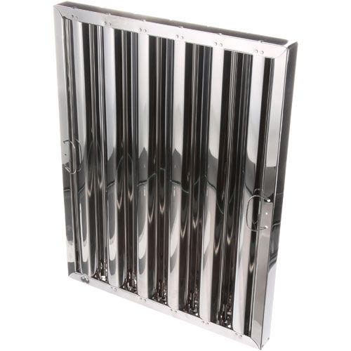 Captiveaire A0018226 25X20 S/S Baffle Hood Filter, Type 6