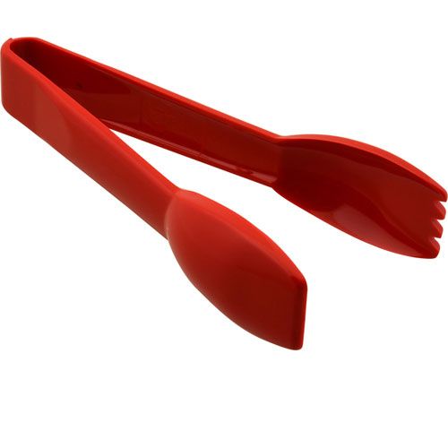 Carlisle Foodservice 460605 Tongs (6", Red) 
