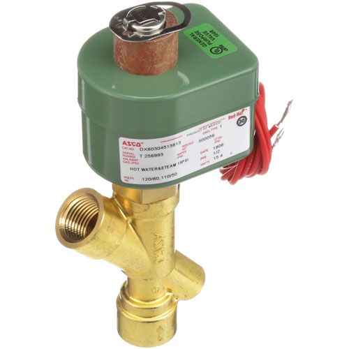 Cleveland 22244 Steamer Drain Solenoid Valve 250°F 15 PSI 1/2" FPT 