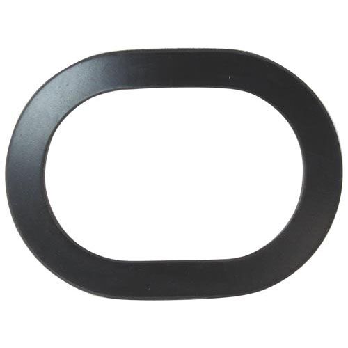 Cleveland 7106 Steamer Black Rubber Hand Hole Gasket, 5-3/8" x 7-3/8"