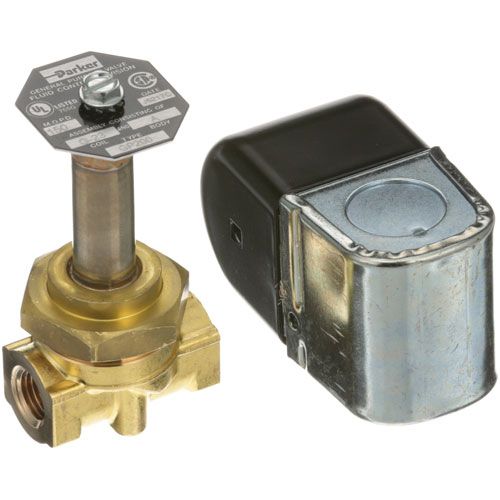 Cleveland CLE22223 1/2" FPT Steam Soleniod Valve W/ Steam, NC,110/120 V