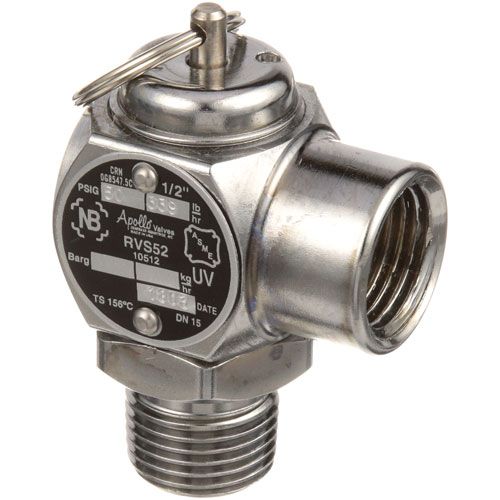 Cleveland KE51723-1 1/2" NPT Chrome Steam Safety Valve