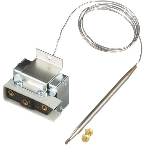 Cleveland KE55069-7 Steamer Safety Thermostat W/ 1/4" X 5"bulb 48" Capillary 