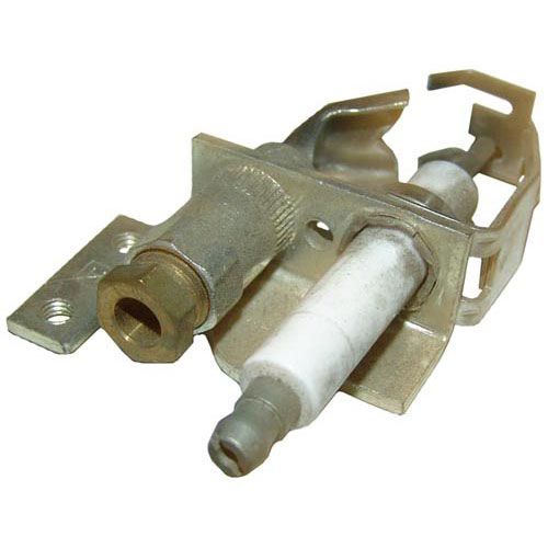 Cleveland S1057842 NAT Spark Pilot, 1/4" Tube, Flame Pattern W/ Igniter for Spark Cable
