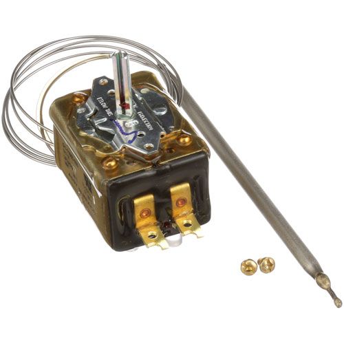 Cleveland SK00028 D-Stem Flat Right Thermostat W/Bulb 1/4" X 6"