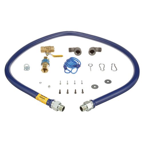 Dormont 1675KIT72 Gas Hose Kit Snapfast Disconnect 3/4" X 72"