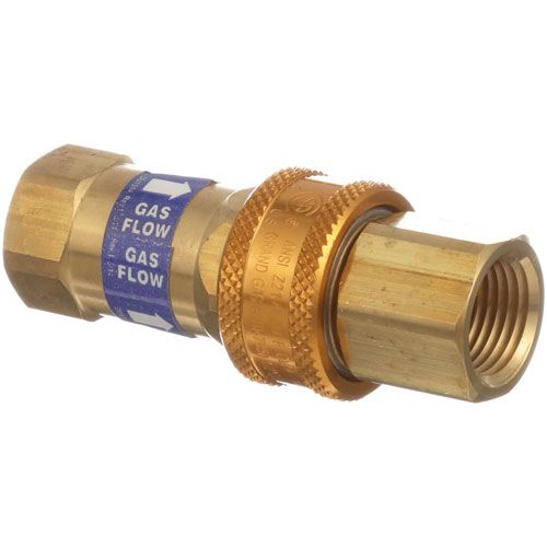 Dormont B-50 1/2" FPT Gas Quick Disconnect W/ Thermal Shutoff