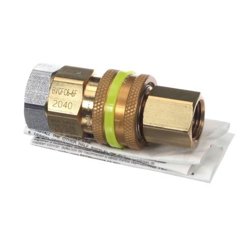 Dormont B37R Quick Disconnect Valve Bagged 3/8"