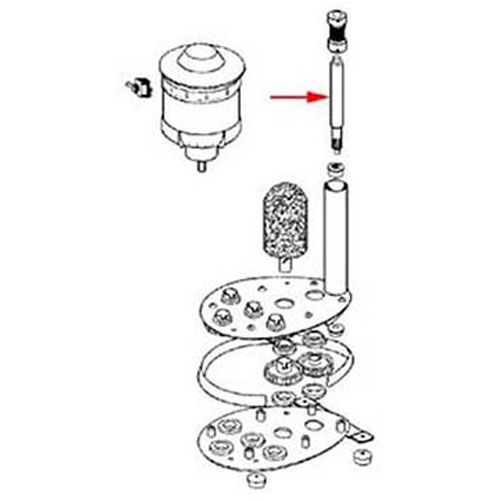 Driveshaft, Glass Washer For Bar Maid - Part# Barshf245