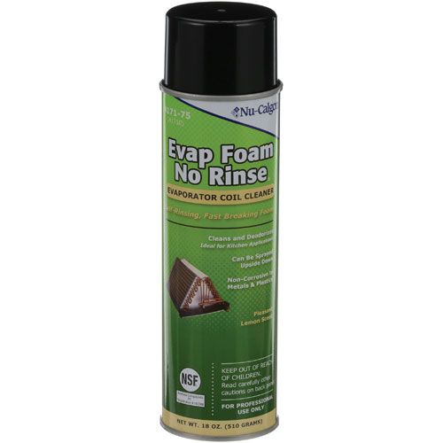 Everpure 4171-75 NU-CALGON 4171-75 EVAP Foam, No Rinse, Coil Cleaner, 18 oz