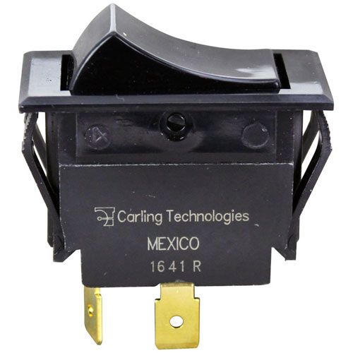 Filtercorp FILC847-01 SPST Black Rocker Switch, On/off, 7/8" X 1-1/2"