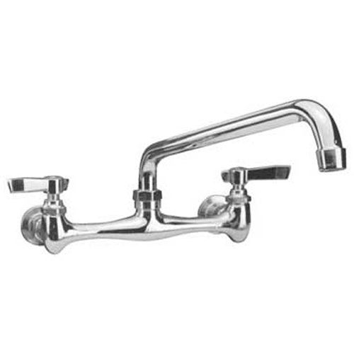 Fisher Manufacturing 64769 12" Spout Stainless Steel Wall Faucet