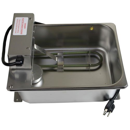 Fisher Manufacturing FISDM10W1S Condensate Drain Pan W/ Float Switch and 3ft Cord, 13" X 10" X 4", 120V, 1000W