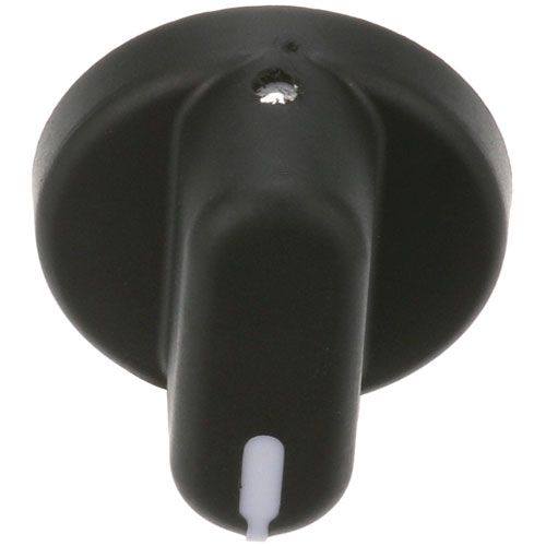 Franke 142420 Black Indicator Pointer Knob 1-3/8" DIA, 1/4" D-Stem Flat Down