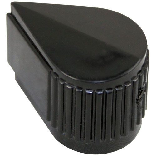Frymaster FM8100110 Black Thermostat Indicator Knob 1-3/8" DIA, Mount 1/4" Round