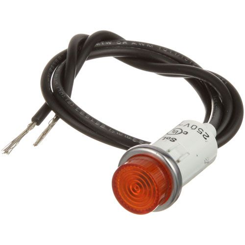 Garland 1006498 250v Amber Signal Light With/ 1/2" Hole