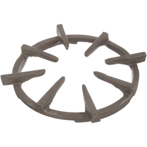 Garland GLG6214 Rough Cast Iron Spider Grate 9 1/4" DIA, 10 1/2"Longest Point, 8 Legs