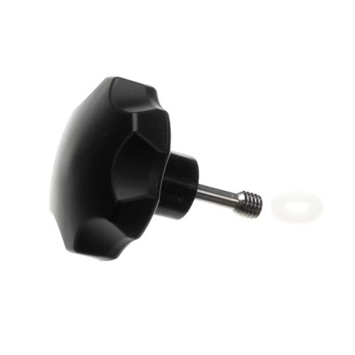 Globe 500052 Slicer Carriage Knob Clip Kit W/Threaded Stud and Nylon Washer