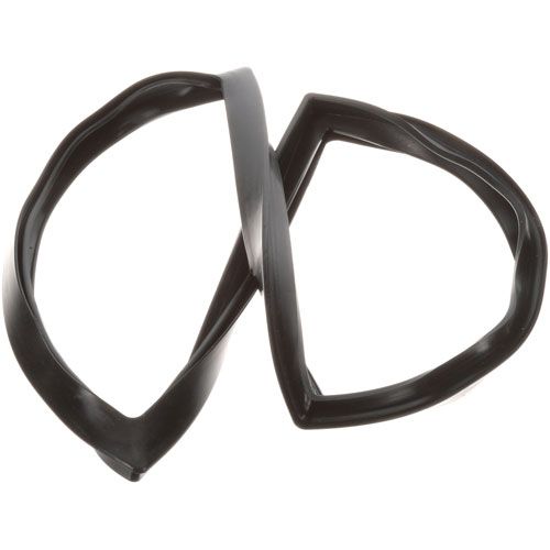 Greenheck T1018 6 Panel Black Door Seal, 19-3/4" X 15-1/2"