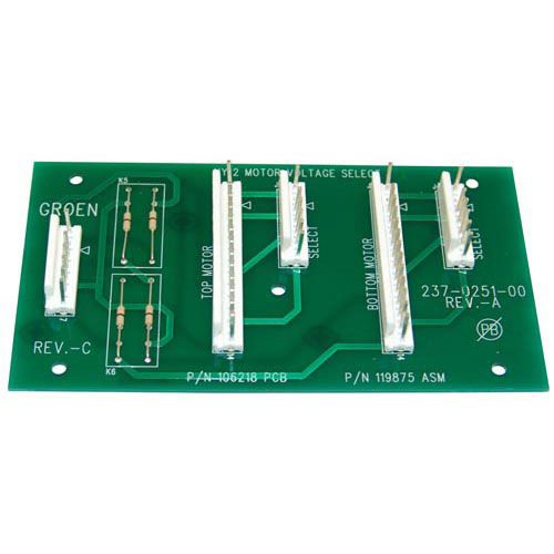 Groen 119875 Control - Voltage Board