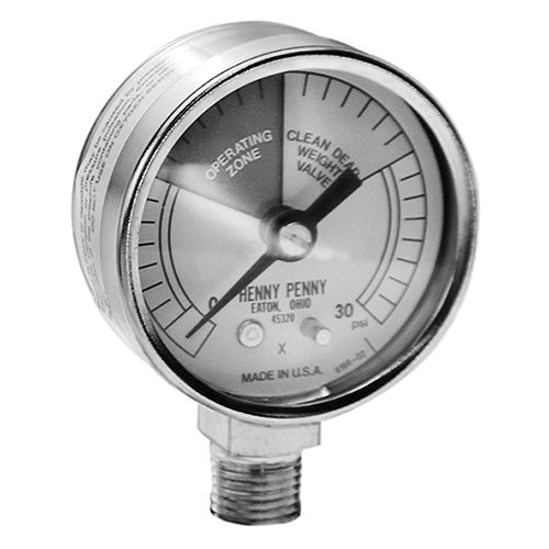 Henny Penny 16910 (OEM) Pressure Gauge - 2" Dial 