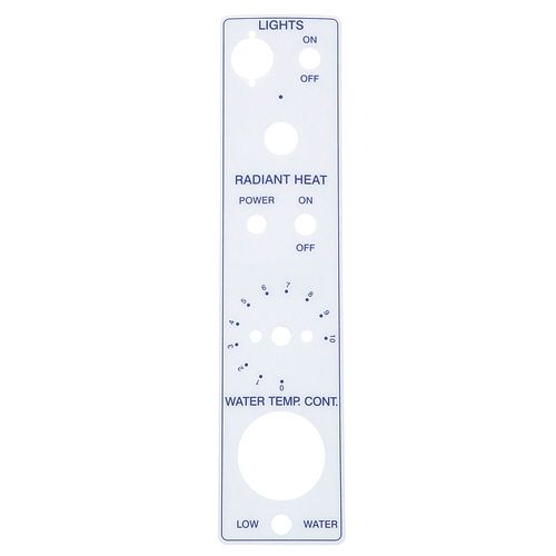 Henny Penny 22814 KFC Bottom Control Panel Decal